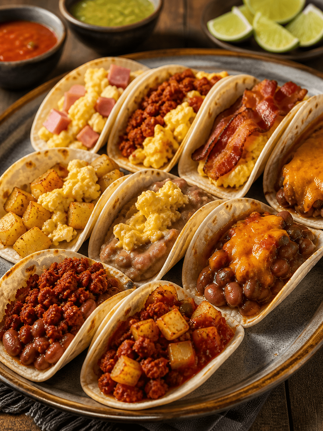 BREAKFAST TACOS